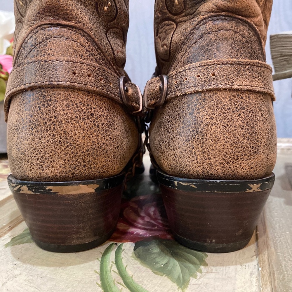 Durango Crush Heartbreaker Pointed Toe Women’s Cowboy Boots Sz 9 - Picture 12 of 16
